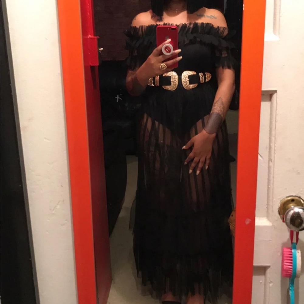 Sheer Fashionova elegance dress